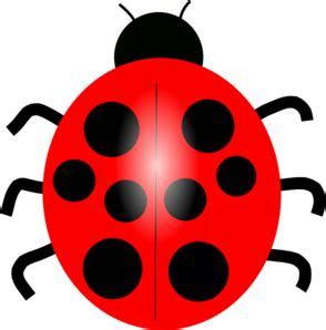 Red Ladybug Clip Art at Clker.com - vector clip art online, royalty ...