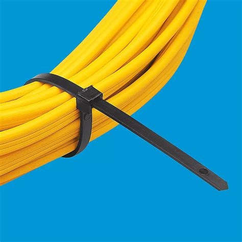 UV Resistant Cable Ties, Black UV Zip Ties in Stock - ULINE.ca