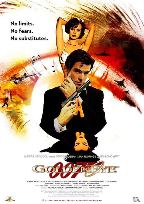 'GoldenEye' - Poster 4 | James bond movie posters, James bond style ...