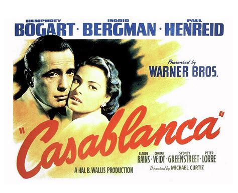 Casablanca Mixed Media by Movie Poster Prints - Fine Art America