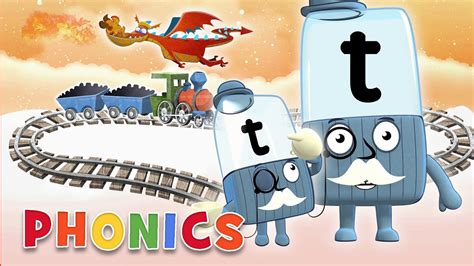 Phonics - Learn to Read | The Letter 'T' | Journey Through the Alphabet! | Alphablocks - YouTube