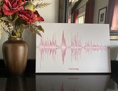 Sound wave art - create your own art from any sound