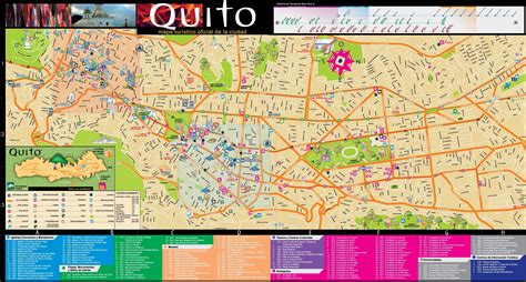 Quito Old Town Map - Map San Luis Obispo