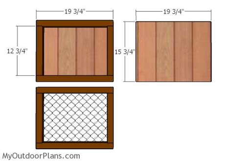 Rabbit House Plans | MyOutdoorPlans