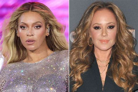 Leah Remini is loving being compared to Beyoncé's wax figure