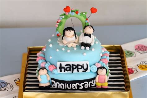 Happy 3rd Marriage Anniversary Cake