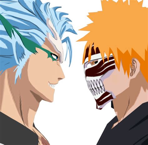 Ichigo vs Grimmjow Final Battle by GrimmJeel