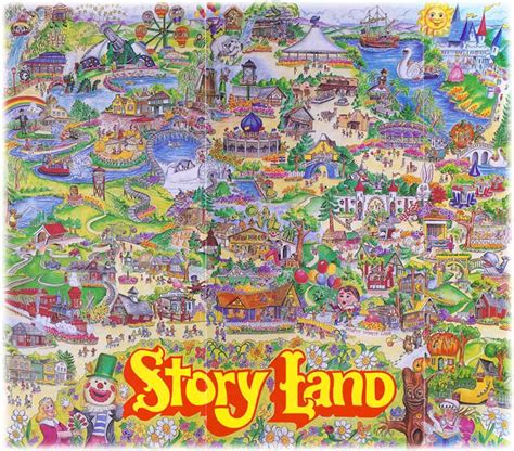 Theme Park Brochures Story Land - Theme Park Brochures