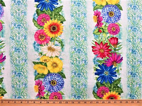 Wilmington Prints Blossom & Bloom 100% cotton 44/45 wide fabric