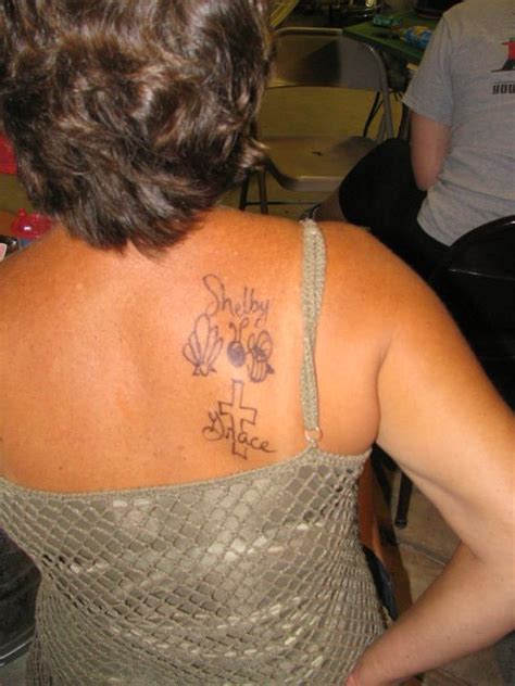 Family Fotos: Sharpie Marker Tattoos