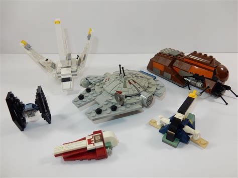 LEGO Star Wars Mini Vehicles Lot ~ 3219 4487 4488 4491 4494 #LEGO | Lego star wars mini, Lego ...