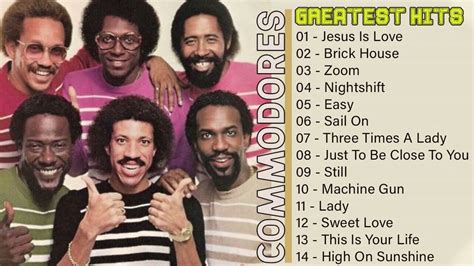 Commodores Greatest Hits Full album- Best Songs of Commodores ...