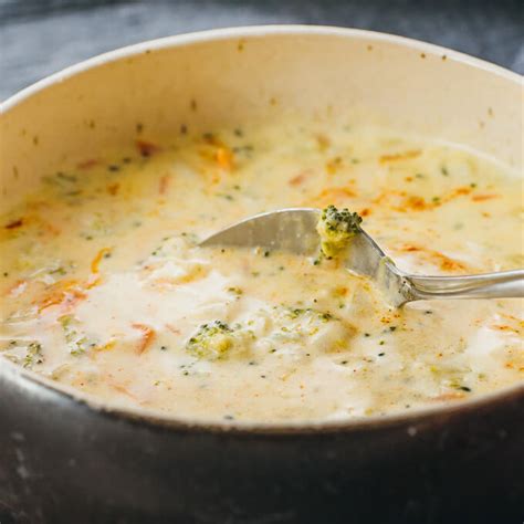 Instant Pot Broccoli Cheese Soup - Savory Tooth