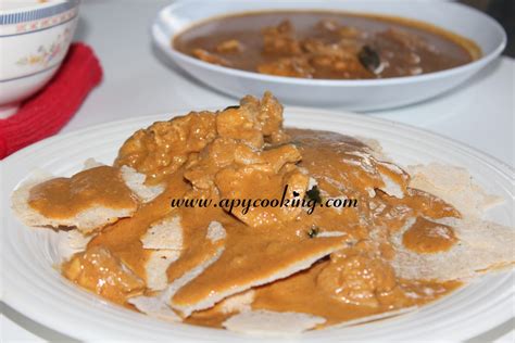 Apy Cooking: Kori Ghashi / Kori Rotti / Mangalore Chicken Curry