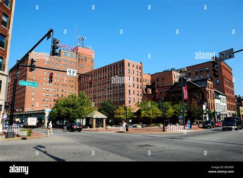 Downtown Portland, Maine, USA Stock Photo - Alamy