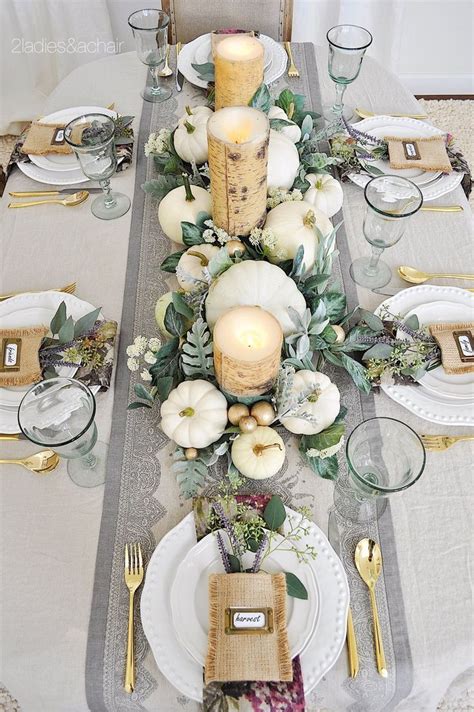 A Simple Beautiful Way to Decorate Your Dining Table for Fall | Fall ...