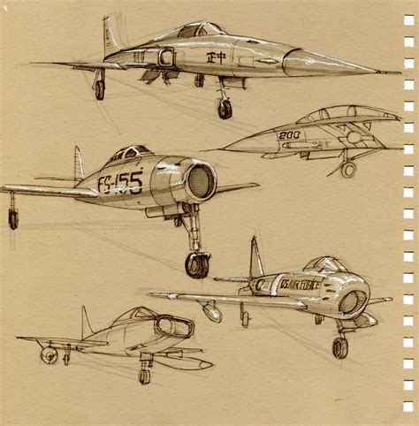 Plane Sketches | jchanarts