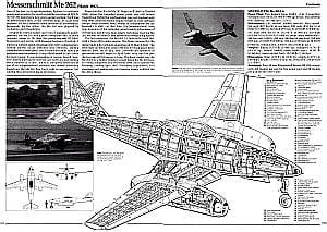 Messerschmitt Me 262 Schwalbe - Specifications, Facts, Drawings ...