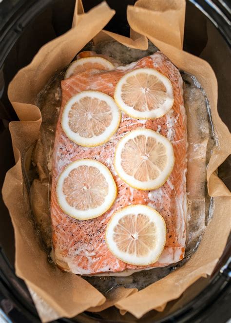 How To Cook Salmon in the Slow Cooker | Kitchn Slow Cooked Meals, Healthy Slow Cooker, Healthy ...