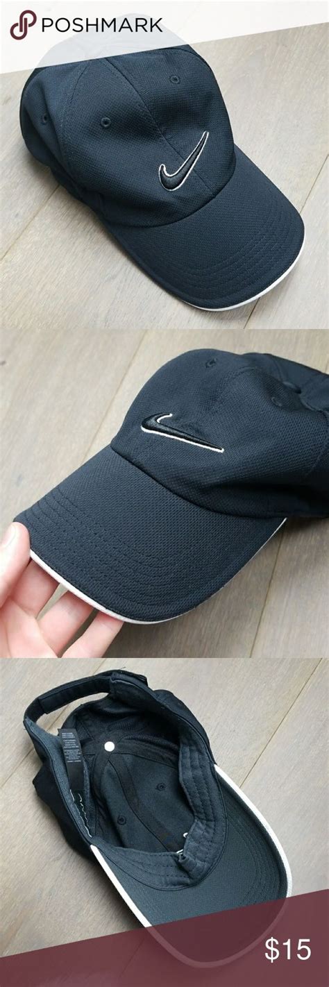 Nike Golf Mens Black Cap One Size | Black cap, Black nikes, Nike accessories