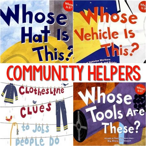 60+ Community Helper Books for Preschool - Pre-K Pages