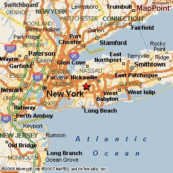 Garden City, New York Area Map & More