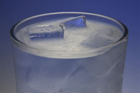 Ice Cubes Floating in a Glass of Water | ClipPix ETC: Educational Photos for Students and Teachers