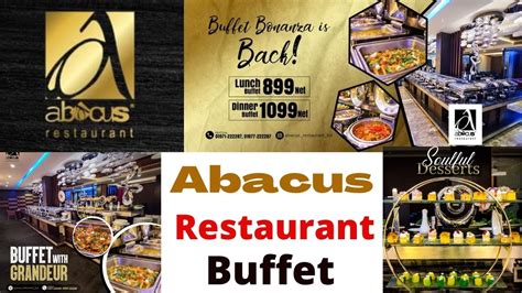 Abacus Restaurant in Gulshan 1, Buffet Lunch & Dinner, very old Restaurant in Gulshan, buffet ...