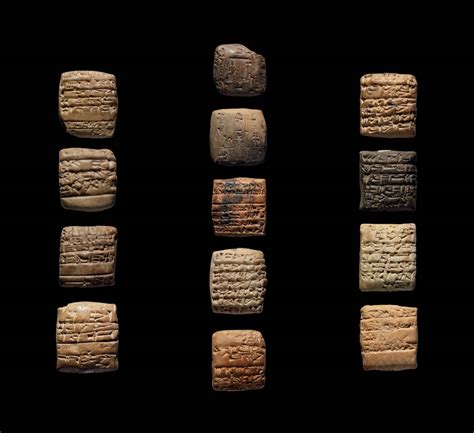 THIRTEEN SUMERIAN CUNEIFORM TABLETS , THIRD DYNASTY OF UR, CIRCA 2100-2000 B.C. | Christie's