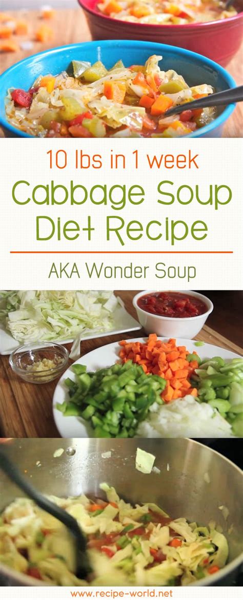 Cabbage soup diet recipe 7 day plan you have - 7 Day Plan The cabbage | 1200 calorie diet weight ...