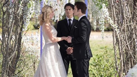 Vampire Diaries Stefan And Elena Wedding