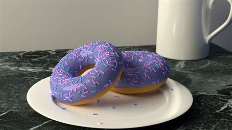 My first render- Blender Guru beginners doughnut tutorial. : r/blender