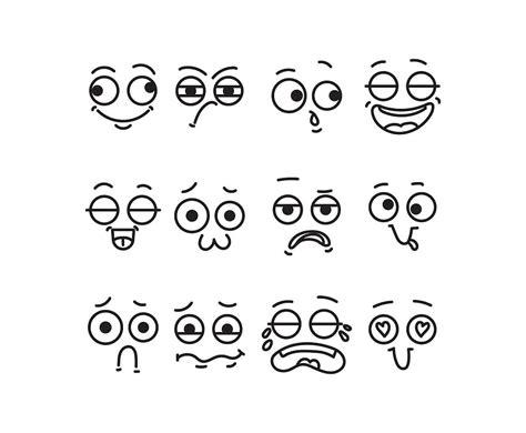 Emoji Faces ai svg vector | UIDownload