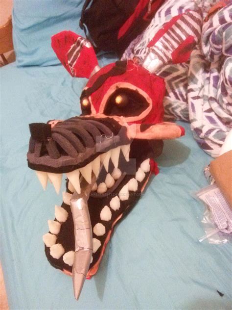 Nightmare Foxy mask by Ares1151987 on DeviantArt