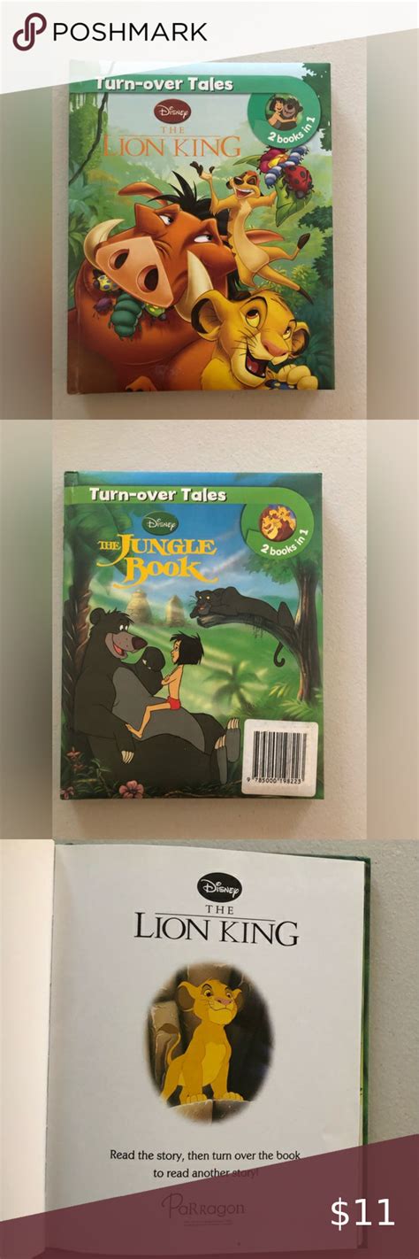 Disney's Lion King & The Jungle Book (Turn-over Tales) in 2023 | Jungle ...