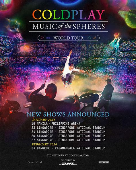 Coldplay Adds Singapore National Stadium Dates To Their World Tour, Here’s How To Get Tickets