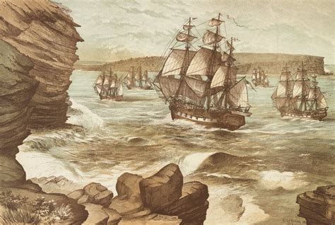 TDIH: January 18, 1788, The first elements of the First Fleet carrying 736 convicts from Great ...