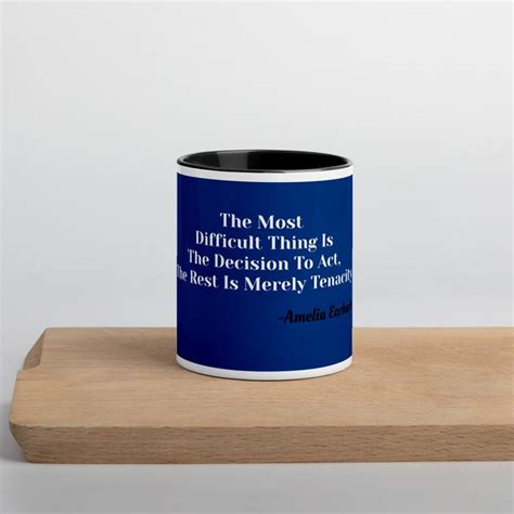 Mug with Amelia Earhart Inspirational Quote from MotiveDesignz | Mugs, Inspirational quotes, Tea ...