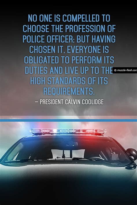 High Standards Police Poster Motivational Art Officer Law Enforcement Monochrome Thin Blue Line ...