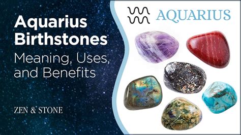 Aquarius Birthstones: Meaning, Uses, and Benefits