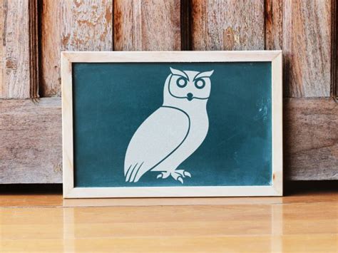 Owl Stencil - Art and Wall Stencil - Stencil Giant