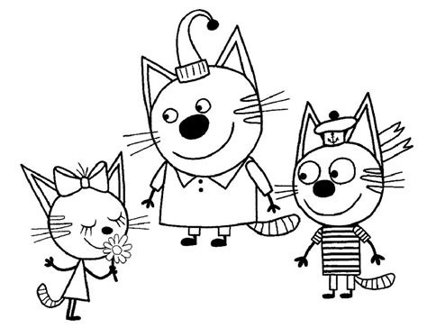 Dibujos de Kid-E-Cats para colorear 20 – Divertirse con los niños