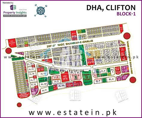 View High Resolution Project / Society Maps / Siteplan of Block 1 ...