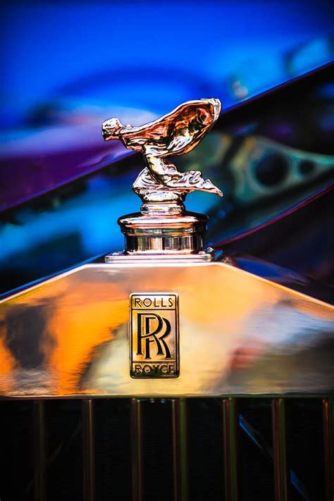 Rolls-royce Hood Ornament - Emblem -1068c by Jill Reger Rolls Royce ...