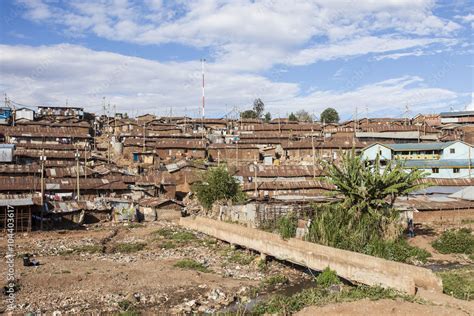 Overview of Kibera, Kenya Stock Photo | Adobe Stock