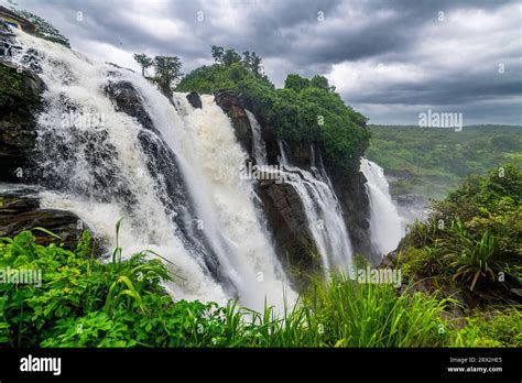 Roaring Boali Falls (Chutes de Boali), Central African Republic, Africa ...