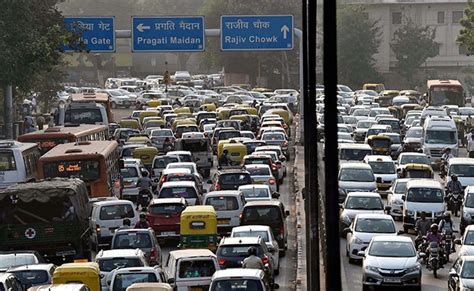 Delhi Traffic Jam, Rain: Waterlogging Slows Down Traffic After Rain ...