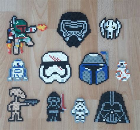 Star Wars characters/Hama perler beads | Nerdy perler beads, Perler ...