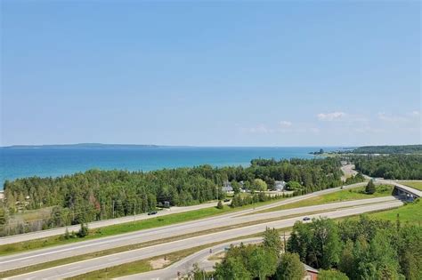 Castle Rock the St Ignace overlook (trail to VIEWS!) + more things to ...