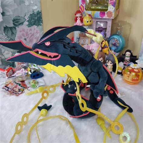 Shiny Mega Rayquaza Pokemon Plush, Hobbies & Toys, Toys & Games on ...